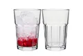 KONZEPT Gläser-Set Wassergläser Set 320ml Transparent - Trinkgläser, 6-tlg., Set Gläser für Wasser, Saft und Cocktails