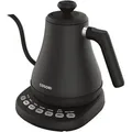 Cosori Wasserkocher mit Schwanenhals und Temperatureinstellung, aus Edelstahl, 0.8 l, 1200,00 W, 80°C bis 100°C, Warmhaltefunktion für 60 Min - Schwarz