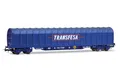 Electrotren HE6086 Schiebeplanenwagen Rils SNCF/RENFE Transfesa blau Ep.IV H0 DC