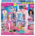 Barbie Dreamhouse (3,75 Fuß) 3-stöckiges Puppenhaus Spielset mit Pool & Rutsc...