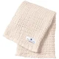 nordic coast company Musselindecke, Natur, Textil, 80x80 cm, Schlafen, Babybett-Ausstattung, Babydecken & Babykissen, Babydecken