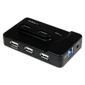 Startech.com 6 Port Usb 3.0 / 2.0 Hub Mit 2a Ladeanschluss - 2x Usb 3.0 Und 4x Usb 2.0