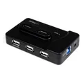StarTech 7 Port USB 3.0/2.0 Hub with Charger (USB-B, 7 Ports) (ST7320USBC)