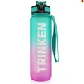 Trinkflasche mit Zeitmarkierung Deutsch Trinkerinnerung, Flasche mit Zeitmarkier