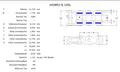 Kette AFAM verstärkt gold - 428 R1-G x 130