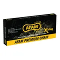 Motorradkette AFAM 428 130 Glieder verstärkt Gold (A428R1-G 130L)