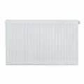 Belrad Heizkörper Universell, mit 8 Anschlüssen für Wand- und Bodenmontage, viele Größen, Typ 22 & Typ 33 in einem, Kompakt- & Ventilheizkörper weiß 70 cm x 60 cm x 10 cm
