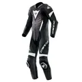 Dainese Laguna Seca 6 perf. 1-Teiler Leder SW/WS/Anth Lang-/Kurzgröße 104 / 52T