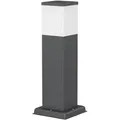 ledscom.de Wegelicht / Pollerleuchte POLLY für außen, IP44, 35 cm, anthrazit, 1x G9 max. 10W