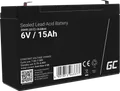 GC AGM40 15AH - Blei-Vlies-Akku, AGM, 6V, 15 Ah