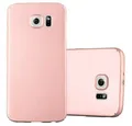 Cadorabo Handyhülle für Samsung Galaxy S6 Hülle Samsung Galaxy S6, Handy Schutzhülle - Hülle - Robustes Hard Cover Back Case Bumper