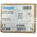 Hager Klingeltrafo ST305 230V/8+12V