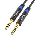 Tisino 6.3 mm TRS Kabel 2 m Goldplattiert 20 AWG