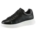 BOSS Bulton_Runn_It_N Sneaker mit BOSS-Markenlabel, Freizeitschuh, Halbschuh, Schnürschuh schwarz 49 EU