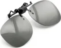 PRECORN 3D Brille Clip-On Universale passive 3D Brille für Brillenträger kompatibel mit Cinema 3D LG, Easy 3D Philips, Panasonic, Toshiba, Grundig und RealD Kinos