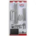 Griff-Set Wechselgarnitur silber komplett 92 mm