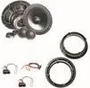 ETON POW172.2 2 Wege System 16,5 cm vorne Einbauset für Passat 3B 3BG Beetle