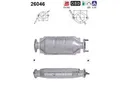 AS Katalysator 26046 für MITSUBISHI