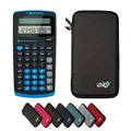 TEXAS INSTRUMENTS CALCUSO Sparpaket: TI 30 ECO RS wissenschaftlicher Rechner + WYNGS Schutztasche dunkelgrau + Erweiterte von CALCUSO