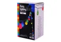 Spetebo LED-Girlande LED Party Lichterkette mit 80 Kugeln - 16 m / bunt, 80-flammig, Festbeleuchtung mit Netzteil