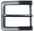 BELTINGER Gürtelschnalle Schlicht 4,0 cm | Buckle Wechselschließe Gürtelschließe 40mm Massiv | Dorn-Schließe | Wechselgürtel bis 4cm | Silber