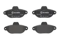 BREMBO Bremsbeläge Vorne (P 23 096) für Panda ZASTAVA 10 FIAT Punto Seicento /