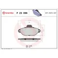1x Bremsbelagsatz, Scheibenbremse BREMBO P 23 096 passend für FIAT