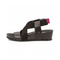 Art für Damen. 1194411EO003_001 Ledersandalen 1944 I Imagine schwarz (38), 3 bis 5 cm, Klettverschluss, Lässig