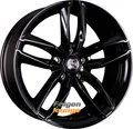 4x ULTRA WHEELS UA6-PRO Black 8x18 ET45 5x112 Alufelgen 18 Zoll