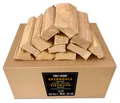 PINI Grillholz OHNE RINDE Buche 20 Kg Brennholz 30-33 cm für Pizzaofen Kamin