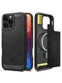 Spigen Rugged Armor MagSafe - matte black - iPhone 16 Pro