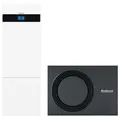 Buderus Logaplus M WLW176i-7 AR T180 Luft-Wasser-Wärmepumpe mit Zubehör