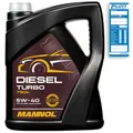 5L Mannol Diesel Turbo Motoröl 5W-40 ACEA A3/B4 VW 502.00 505.00 MB 229.5 229.3