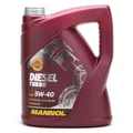 5W-40 Mannol Diesel Turbo Motoröl 5 Liter
