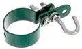 Alberts 655617 Schelle für Geflechtspannstäbe | verzinkt, grün kunststoffbeschichtet | Schellen-Ø 42 mm