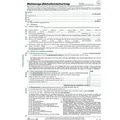 RNK Verlag Formularblock Wohnungs-Einheitsmietvertrag 4 Seiten gefalzt auf A4 + Wohnungsgeberbe