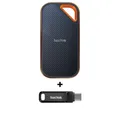SanDisk Extreme Pro Portable SSD 2 TB V2 - USB-C 3.2 Gen2 IP65 wasserresisten...