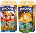 Ravensburger Disney Lorcana: Die Tintenlande - Starter-Deck 2er Set (DE)