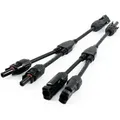 1 - 6 Fach Solarstecker Kompatibel Mit Mc4 Solarkabel Y-verteiler Für Solaranlage Y 2 Fach Kabel