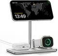 Linq Connects 3-in-1 Kabellose Ladegerät Qi2 Base - Ladestation für