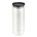 METALTEX 187216000 Aroma Line Vorratsglas rund 1500 ml aus Borosilikatglas, D...