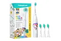 happybrush Elektrische Zahnbürste happybrush ECO VIBE KIDS Agnes + 3 Refills