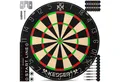 KESSER Dartscheibe Classic 45cm mit 9 Dartpfeilen mit Metallspitze, Dartscheibe kork mit Dartpfeile Professional Dartboard