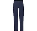 Bergson Vina Zipp-Off | Damen Radhose (mit gepolsterter Innenhose), robust, elastisch, Peacoat Blue [368], 50 - Damen