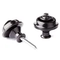 Endpin Dunlop Straplok Strap Retainers Dual Design black Gurtpin End Pin Gitarre