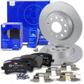 ATE BREMSSCHEIBEN +CERAMIC BELÄGE HINTEN FÜR AUDI Q3 SEAT ALHAMBRA VW PASSAT B7