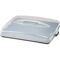 Xavax Kuchen-Transportbox Blechkuchen-Transportbox - Schwarz/Transparent