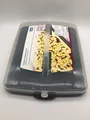 Xavax Kuchen Transportbox rechteckig spülmaschinengeeignet Anthrazit/Transparent