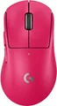 Logitech G PRO X SUPERLIGHT 2 DEX - Maus - ergonomisch - Für Rechtshänder - optisch - 5 Tasten - kabellos, kabelgebunden - 2,4 GHz, USB - pink (910-007373)