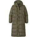 Patagonia Damen Long Silent Down Parka (Größe S, oliv)